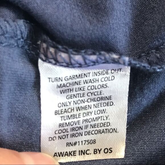 Zoe + Liv Blessed Dusty Blue Tank Top Sz XXL - Picture 6 of 7